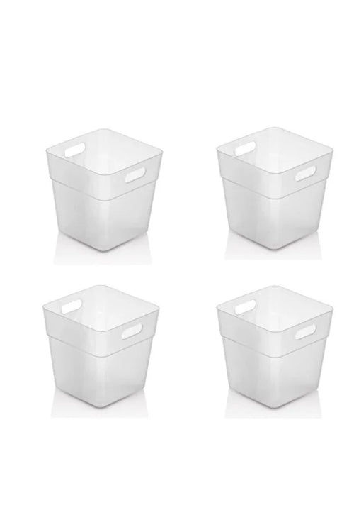 Set de 6 Organizadores Transparentes para Nevera y Despensa